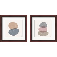 Framed 'Down to Earth Dusty 2 Piece Framed Art Print Set' border=