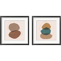 Framed 'Down to Earth 2 Piece Framed Art Print Set' border=