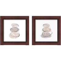 Framed Organic Feel 2 Piece Framed Art Print Set