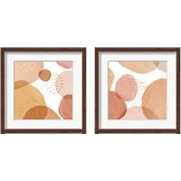 Framed 'Pebbles  2 Piece Framed Art Print Set' border=