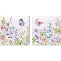 Framed Butterfly Trail 2 Piece Art Print Set