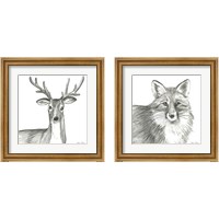 Framed Pencil Forest 2 Piece Framed Art Print Set