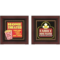 Framed Movie Theater 2 Piece Framed Art Print Set