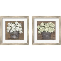 Framed Heavenly Floral 2 Piece Framed Art Print Set