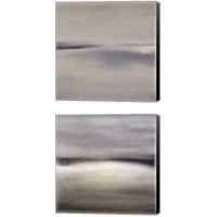 Framed 'Distant Horizon 2 Piece Canvas Print Set' border=