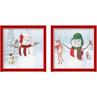 Framed Dressed for Christmas 2 Piece Framed Art Print Set