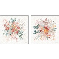 Framed Festive Season 2 Piece Art Print Set