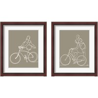 Framed On a Bike 2 Piece Framed Art Print Set