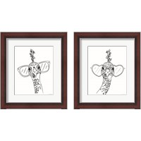 Framed Little Peacocky 2 Piece Framed Art Print Set