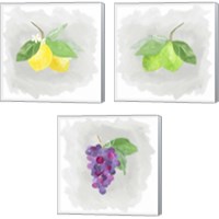 Framed 'Life is Sweet 3 Piece Canvas Print Set' border=