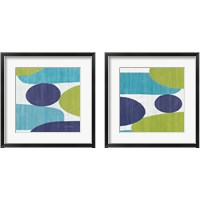 Framed 'Costa Del Sol 2 Piece Framed Art Print Set' border=