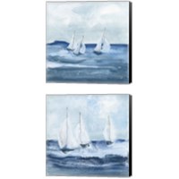 Framed Sailboats  2 Piece Canvas Print Set