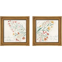 Framed Wildflower Vibes 2 Piece Framed Art Print Set