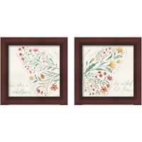 Framed Wildflower Vibes 2 Piece Framed Art Print Set