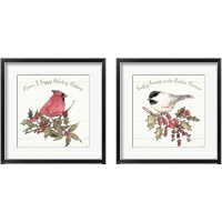 Framed 'Soft Season 2 Piece Framed Art Print Set' border=