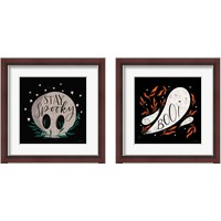 Framed 'Cute Halloween 2 Piece Framed Art Print Set' border=