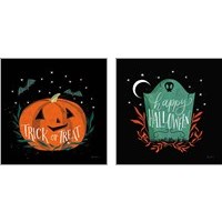 Framed Cute Halloween 2 Piece Art Print Set