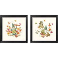 Framed Garden Gnomes 2 Piece Framed Art Print Set