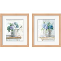 Framed Morning Hydrangeas 2 Piece Framed Art Print Set