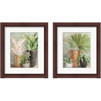 Framed 'Indoor Garden 2 Piece Framed Art Print Set' border=