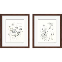 Framed 'Au Naturel 2 Piece Framed Art Print Set' border=