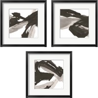 Framed 'Chaos  3 Piece Framed Art Print Set' border=