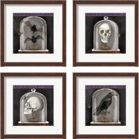 Framed 'Apothecary Noir 4 Piece Framed Art Print Set' border=