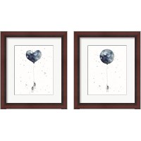 Framed 'Balloon 2 Piece Framed Art Print Set' border=