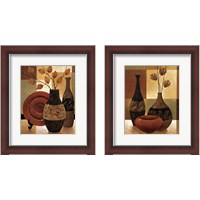 Framed 'Nature's Patchwork 2 Piece Framed Art Print Set' border=