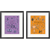 Framed 'Something Wicked 2 Piece Framed Art Print Set' border=