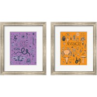 Framed 'Something Wicked 2 Piece Framed Art Print Set' border=