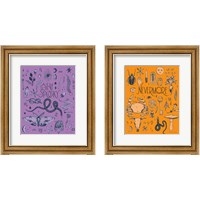 Framed 'Something Wicked 2 Piece Framed Art Print Set' border=