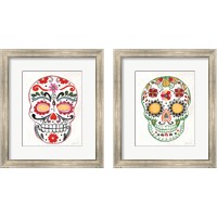 Framed 'Homage to Frida 2 Piece Framed Art Print Set' border=