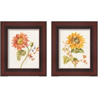 Framed 'Floursack Autumn 2 Piece Framed Art Print Set' border=