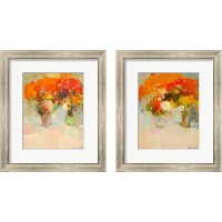 Framed Vase of Yellow Flowers 2 Piece Framed Art Print Set