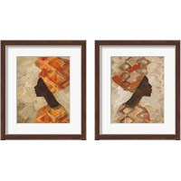 Framed African Beauty 2 Piece Framed Art Print Set