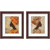 Framed African Beauty 2 Piece Framed Art Print Set