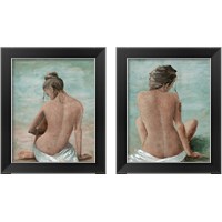 Framed Study of a Woman 2 Piece Framed Art Print Set