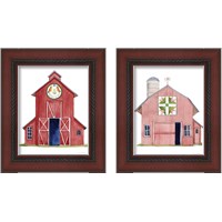 Framed Life on the Farm Barn Element 2 Piece Framed Art Print Set