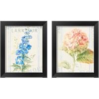 Framed Floursack Florals 2 Piece Framed Art Print Set