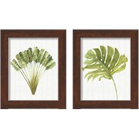 Framed Mixed Greens 2 Piece Framed Art Print Set