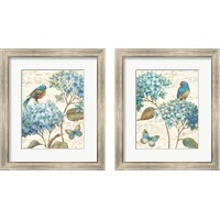 Framed Blue Garden 2 Piece Framed Art Print Set