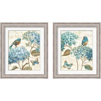 Framed Blue Garden 2 Piece Framed Art Print Set