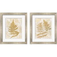Framed Golden Fern 2 Piece Framed Art Print Set