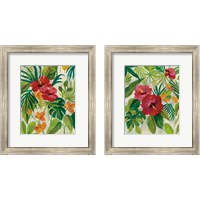 Framed Tropical Jewels 2 Piece Framed Art Print Set