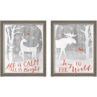 Framed Woodland Wishes 2 Piece Framed Art Print Set