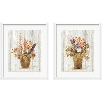 Framed Wild Flowers in Vase 2 Piece Framed Art Print Set