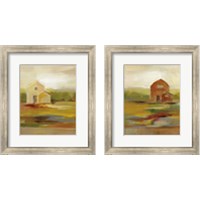 Framed Hillside Barn 2 Piece Framed Art Print Set