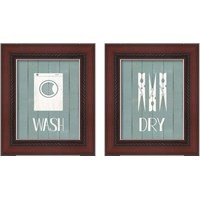 Framed Wash House Laundry 2 Piece Framed Art Print Set