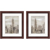 Framed City Blocks 2 Piece Framed Art Print Set